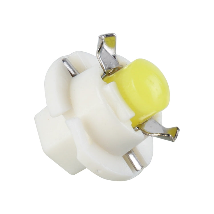 10 PCS B8.4 0.2W DC12V Wedge Instrument Panel COB LED Light Dashboard Gauge Cluster Indicator Lamp Bulb, B8.4 (White Light), B8.4 (Yellow Light), B8.4 (Pink Light), B8.4 (Green Light), B8.4 (Red Light)