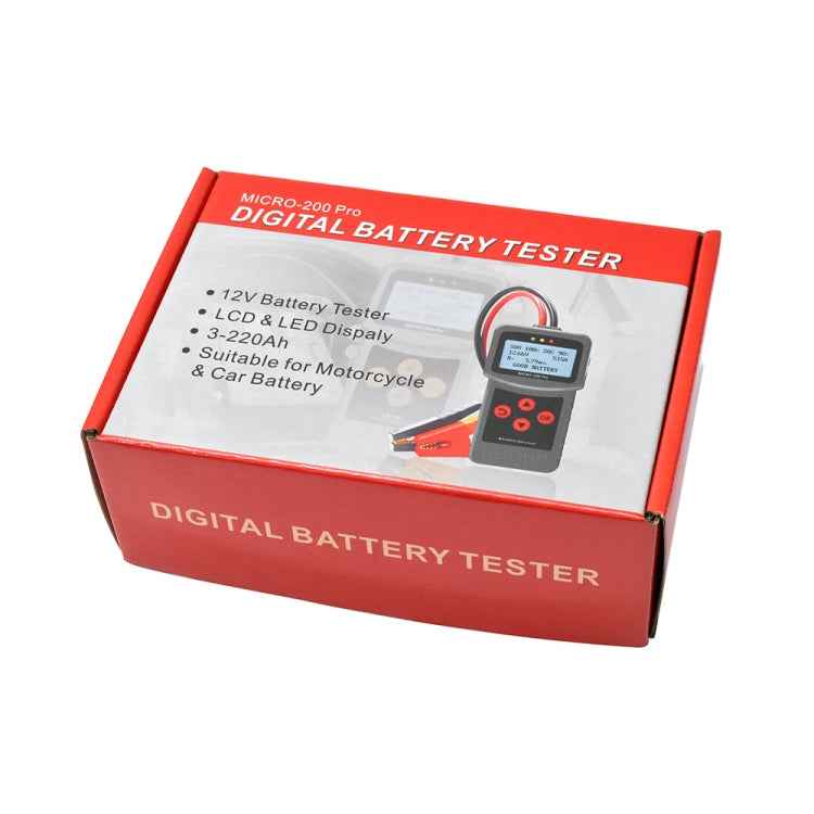 MICRO-200 PRO Car Battery Tester Battery Internal Resistance Life Analyzer, Asia Pacific Version, MICRO-200 PRO, Asia Pacific