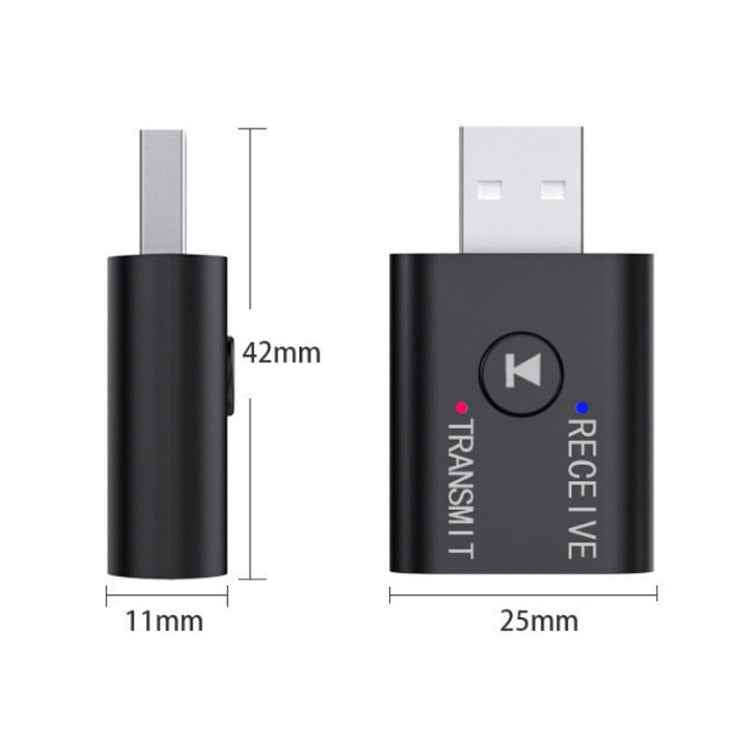 M188 Car Bluetooth Transmitter Receiver with Microphone Support Hands-free Call