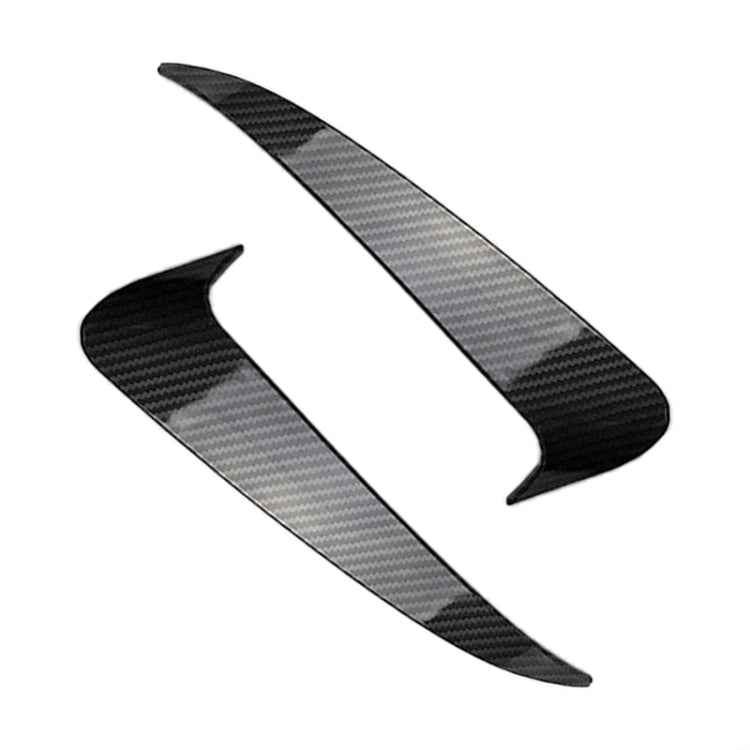 Car Rear Bumper Air Outlet Wind Knife Blade Decoration Sticker Strip for Mercedes-Benz C Class W205