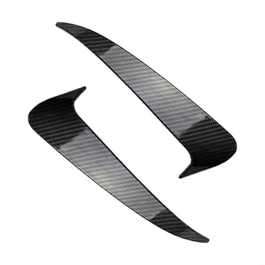 Car Rear Bumper Air Outlet Wind Knife Blade Decoration Sticker Strip for Mercedes-Benz C Class W205