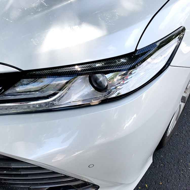 Car Headlight Eyebrow Decoration Sticker for Toyota Camry 2018+