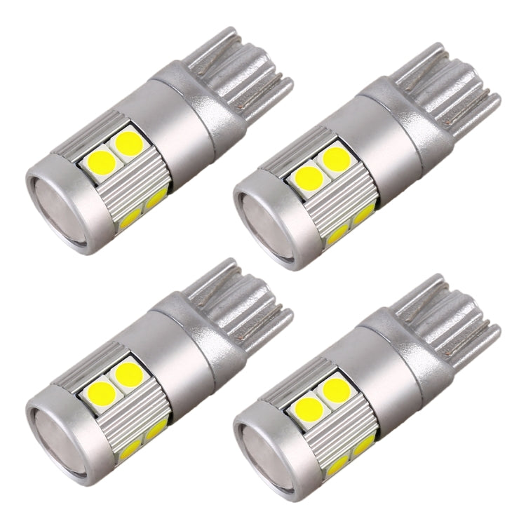 4 PCS T10 DC12V / 2W Car Clearance Light 9LEDs SMD-3030 Lamp Beads , 9LEDs SMD-3030 (Yellow Light), 9LEDs SMD-3030 (Ice Blue Light), 9LEDs SMD-3030 (Blue Light), 9LEDs SMD-3030 (Pink Light), 9LEDs SMD-3030 (Red Light), 9LEDs SMD-3030 (White Light)