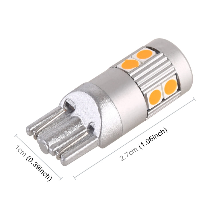 4 PCS T10 DC12V / 2W Car Clearance Light 9LEDs SMD-3030 Lamp Beads , 9LEDs SMD-3030 (Yellow Light), 9LEDs SMD-3030 (Ice Blue Light), 9LEDs SMD-3030 (Blue Light), 9LEDs SMD-3030 (Pink Light), 9LEDs SMD-3030 (Red Light), 9LEDs SMD-3030 (White Light)