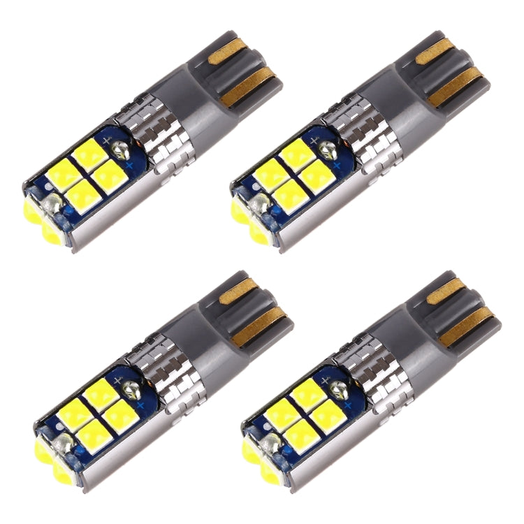 4 PCS T10 DC12V / 2W Car Clearance Light 10LEDs SMD-3030 Lamp Beads, 10LEDs SMD-3030 (Pink Light), 10LEDs SMD-3030 (Green Light), 10LEDs SMD-3030 (Red Light), 10LEDs SMD-3030 (White Light), 10LEDs SMD-3030 (Yellow Light), 10LEDs SMD-3030 (Ice Blue Ligh...