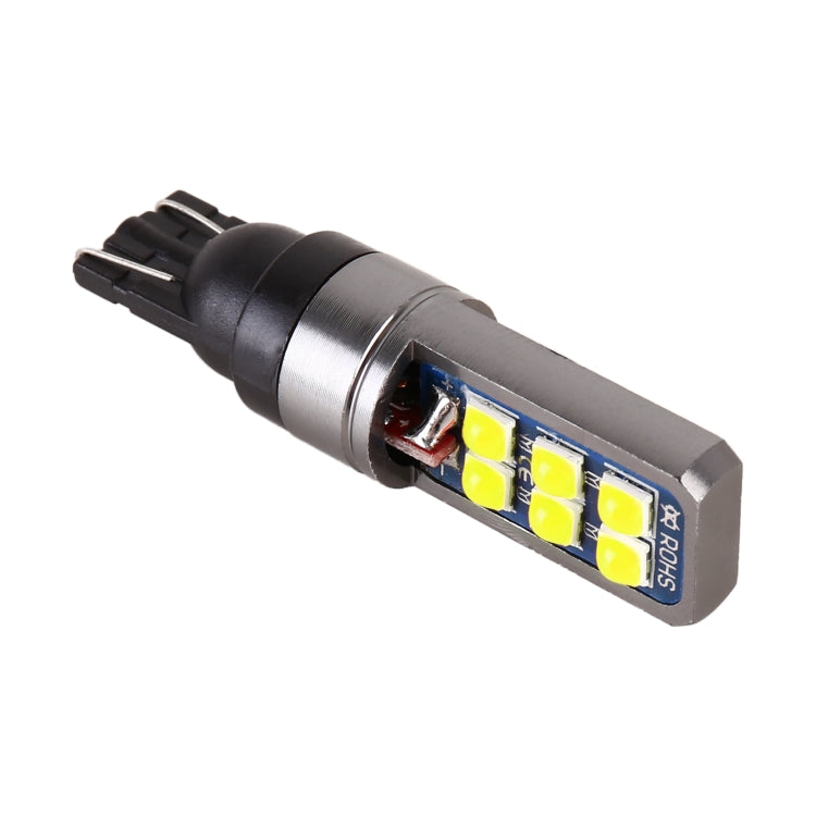 4 PCS T10 DC12V / 4W Car Clearance Light 12LEDs SMD-3030 Lamp Beads, 12LEDs SMD-3030 (White Light), 12LEDs SMD-3030 (Yellow Light), 12LEDs SMD-3030 (Ice Blue Light), 12LEDs SMD-3030 (Blue Light), 12LEDs SMD-3030 (Pink Light), 12LEDs SMD-3030 (Green Lig...