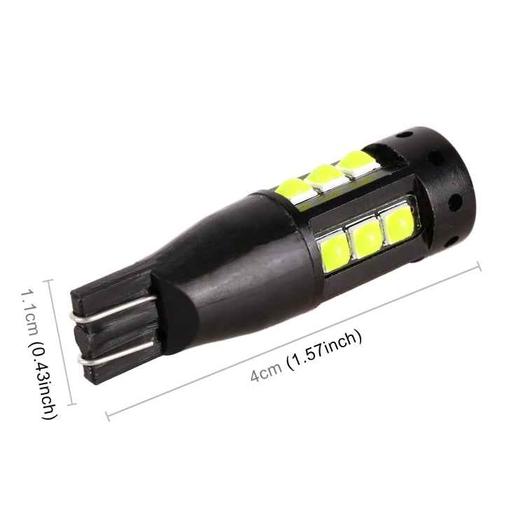 2 PCS T10 DC12V / 6.5W Car Clearance Light 15LEDs SMD-3030 Lamp Beads
