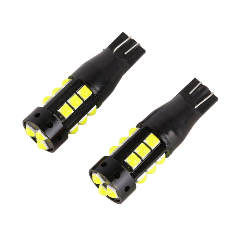 2 PCS T10 DC12V / 6.5W Car Clearance Light 15LEDs SMD-3030 Lamp Beads, 15LEDs SMD-3030 (White Light), 15LEDs SMD-3030 (Yellow Light), 15LEDs SMD-3030 (Ice Blue Light), 15LEDs SMD-3030 (Blue Light), 15LEDs SMD-3030 (Pink Light)                          ...