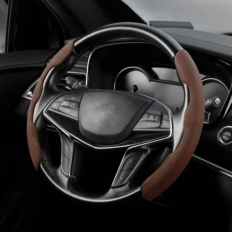 Car Universal Suede Steering Wheel Cover