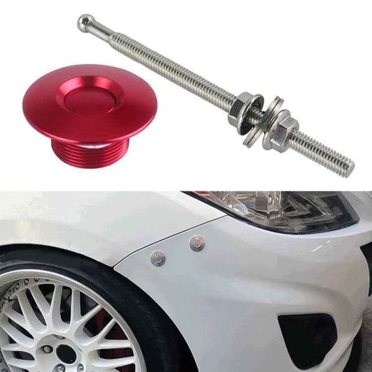 100mm Stainless Steel Quick-pins Push Button Billet Hood Pins Lock Clip Kit