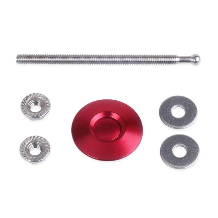100mm Stainless Steel Quick-pins Push Button Billet Hood Pins Lock Clip Kit