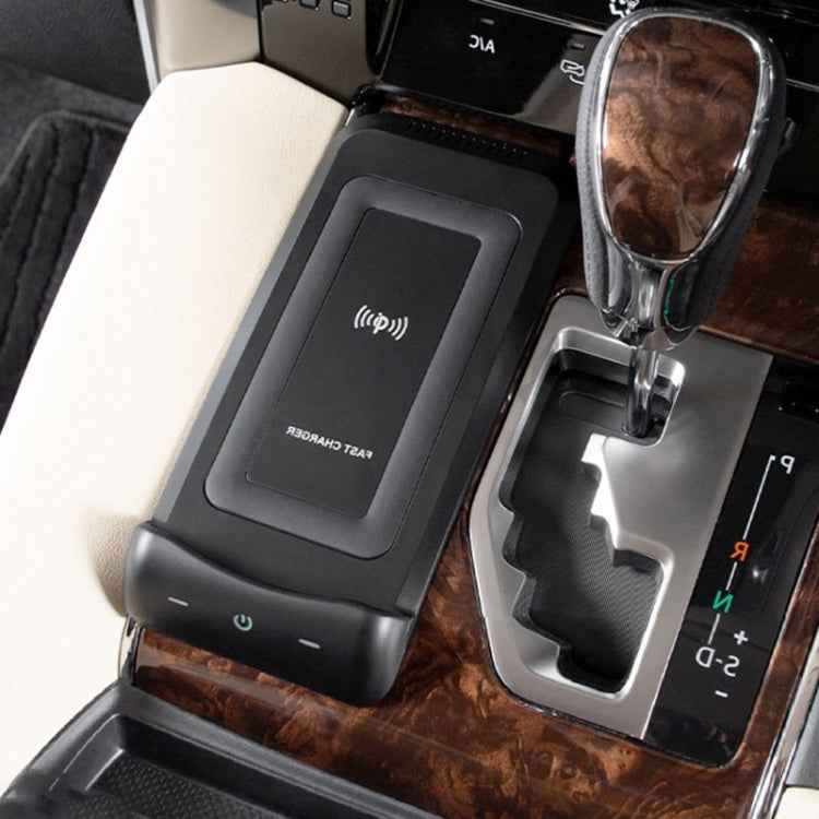 HFC-1064 Car Qi Standard Wireless Charger 10W Quick Charging for Toyota Alphard 2018-2021, Right Driving