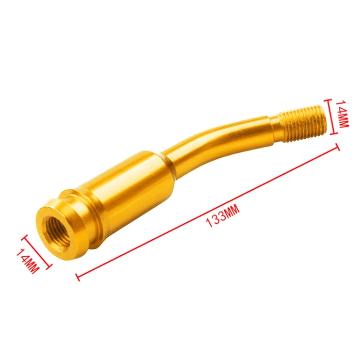 Car Modified Racing Quick Curved Gear Lever Extension Rod for Volkswagen T4 1990-2003