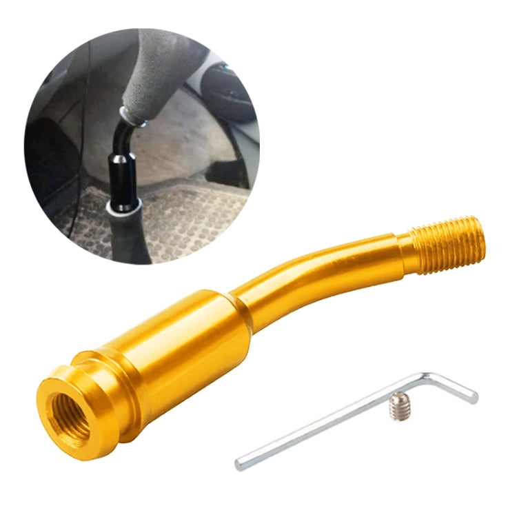 Car Modified Racing Quick Curved Gear Lever Extension Rod for Volkswagen T4 1990-2003, For Volkswagen T4 1990-2003 (Red), For Volkswagen T4 1990-2003 (Silver), For Volkswagen T4 1990-2003 (Black), For Volkswagen T4 1990-2003 (Gold)���������������������...