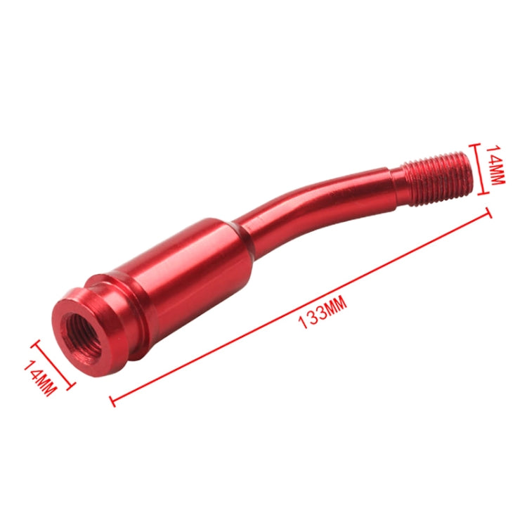 Car Modified Racing Quick Curved Gear Lever Extension Rod for Volkswagen T4 1990-2003, For Volkswagen T4 1990-2003 (Red), For Volkswagen T4 1990-2003 (Silver), For Volkswagen T4 1990-2003 (Black), For Volkswagen T4 1990-2003 (Gold)���������������������...
