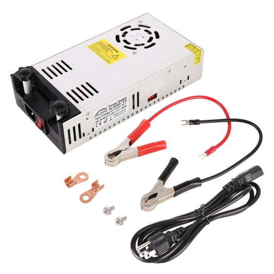 S-300-12 DC12V 300W 25A DIY Regulated DC Switching Power Supply Power Step-down Transformer with Clip, US Plug, S-600-12, US Plug