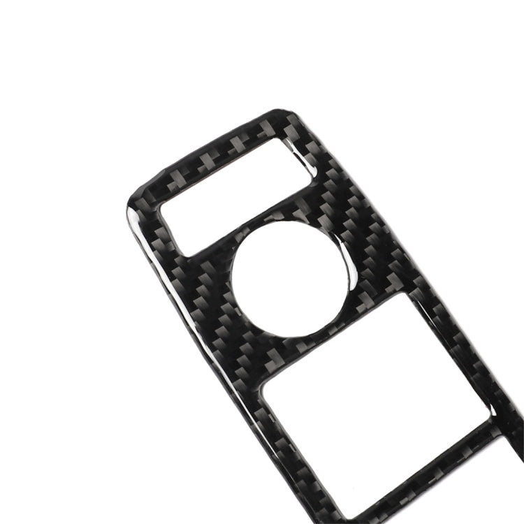 4 PCS Carbon Fiber Car Window Lift Panel Decorative Sticker for Tesla Model X, Window Lift Panel