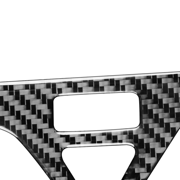 Carbon Fiber Car Central Control Air Outlet Frame Decorative Sticker for Volkswagen Scirocco 2009-2016,Left and Right Drive Universal, Central Control Air Outlet Frame