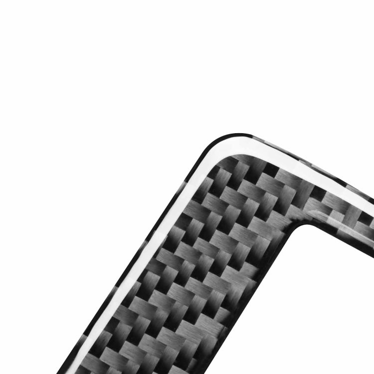 2 PCS / Set Carbon Fiber Car Window Buttons Decorative Sticker for Volkswagen Scirocco 2009-2016,Left and Right Drive Universal, Window Buttons