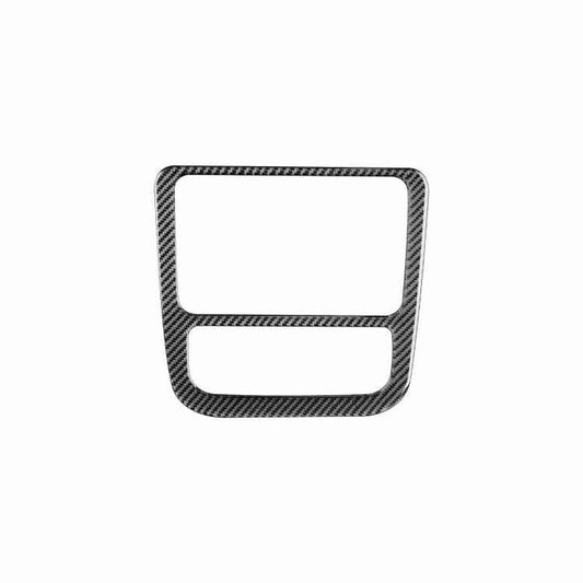 Carbon Fiber Car Central Control CD Air Conditioning Panel Decorative Sticker for Volkswagen Scirocco 2009-2016,Left and Right Drive Universal