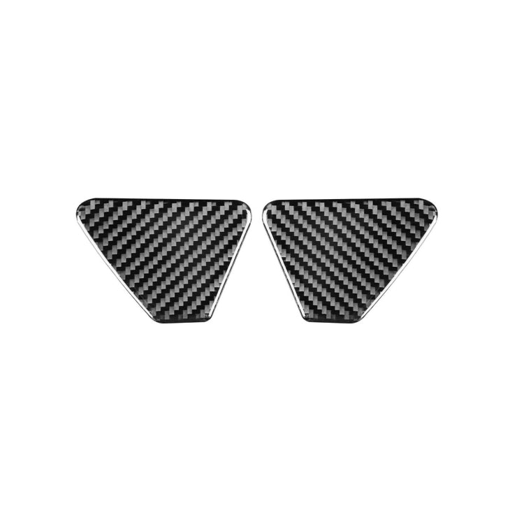 2 PCS / Set Carbon Fiber Car Inner Door Bowl Decorative Sticker for Volkswagen Scirocco 2009-2016,Left and Right Drive Universal, Inner Door Bowl