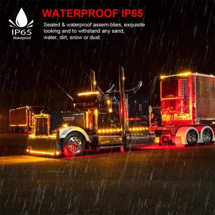 5 PCS MK-087 Car / Truck 4LEDs Side Marker Indicator Lights Bulb Lamp, MK-087(White Light), MK-087(Yellow Light), MK-087(Blue Light), MK-087(Green Light), MK-087(Red Light)