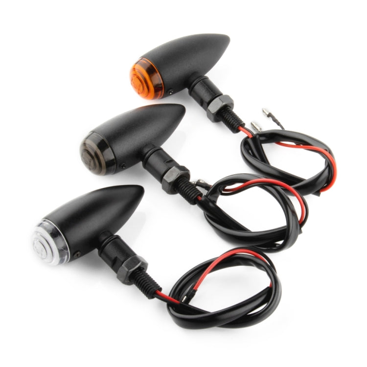 2 PCS KC805 Motorcycle Retro Metal Turn Signal Light