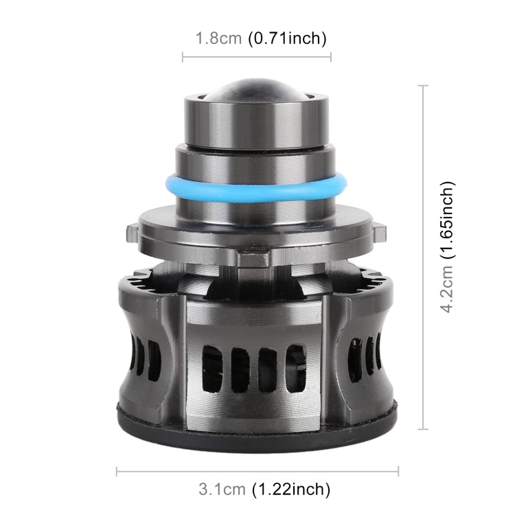 1 Pair 9005 27W / DC12V Car Aluminum Alloy LED Headlight, 9005 (Blue Light), 9005 (Gold Light), 9005 (Lime Green), 9005 (White Light)