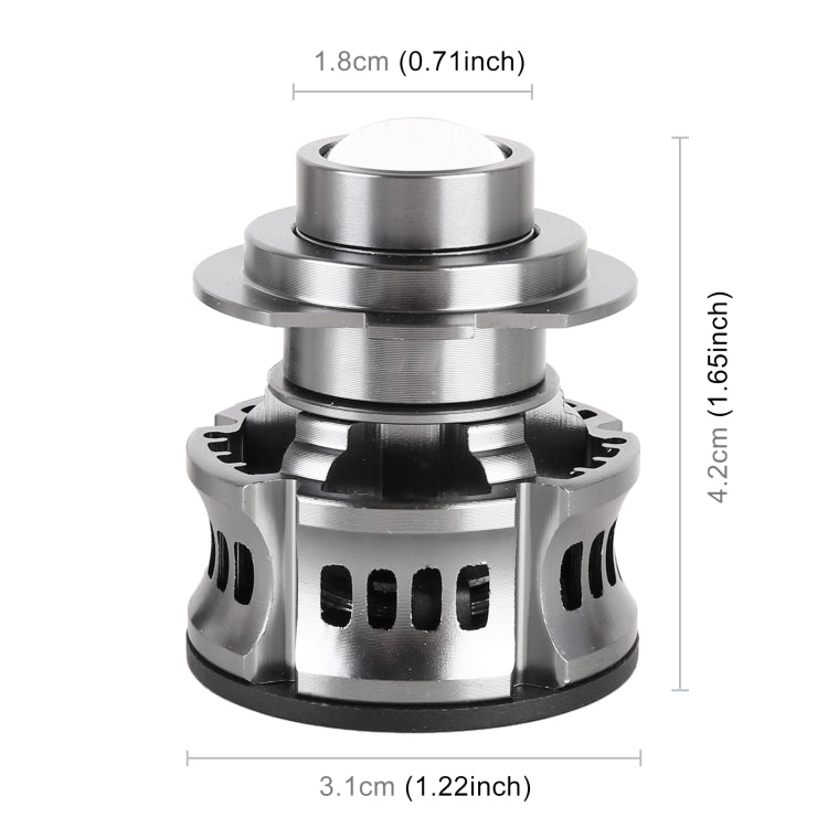 1 Pair H7 27W / DC12V Car Aluminum Alloy LED Headlight, H7 (White Light), H7 (Blue Light), H7 (Gold Light), H7 (Lime Green)