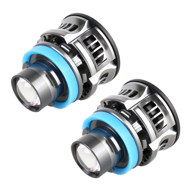 1 Pair H11 27W / DC12V Car Aluminum Alloy LED Headlight, H11 (Blue Light), H11 (Gold Light), H11 (Lime Green), H11 (White Light)