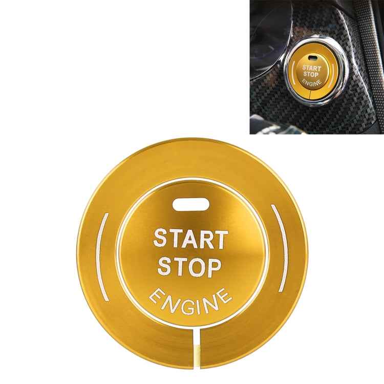 Car Engine Start Key Push Button Ring Trim Sticker for Infiniti