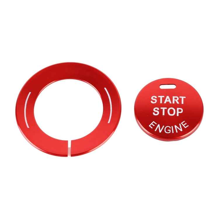Car Engine Start Key Push Button Ring Trim Sticker for Infiniti