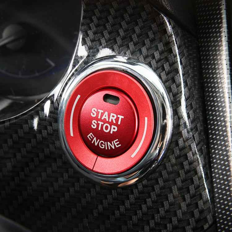 Car Engine Start Key Push Button Ring Trim Sticker for Infiniti