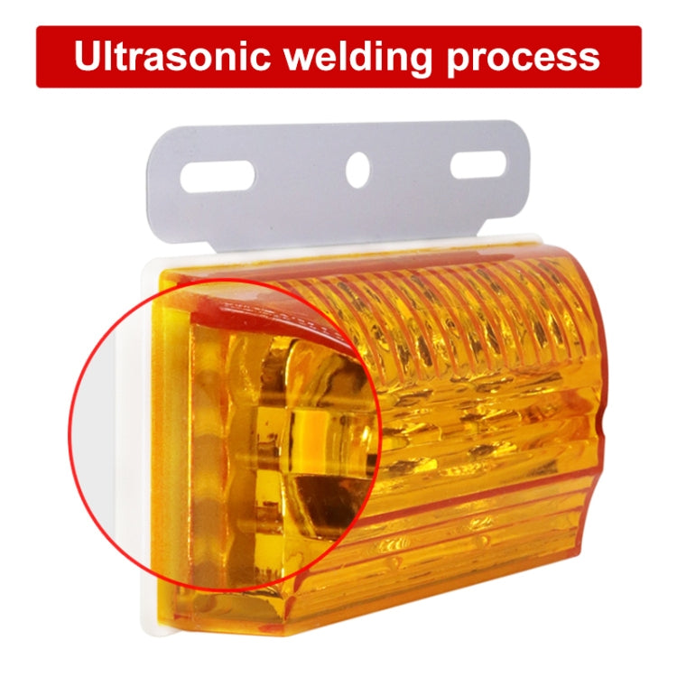 4 PCS ZS-6001 DC24V Car / Truck Side Marker Indicator Lights Bulb Lamp