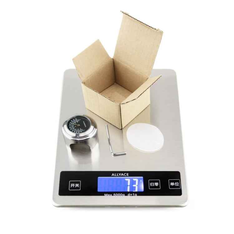 2 PCS Motorcycle 22-25mm Handlebar Thermometer