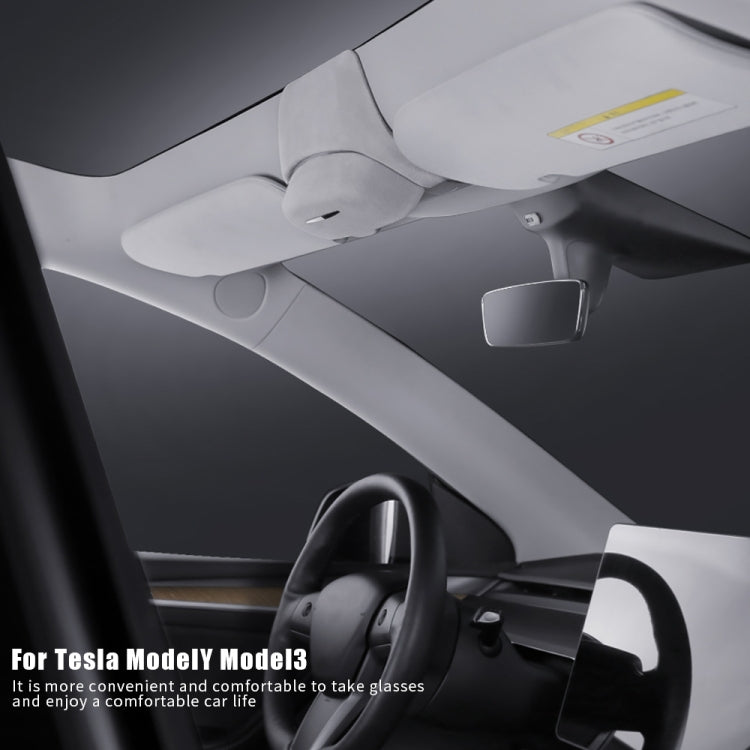 Car Ordinary Version Sunglasses Storage Box for Tesla Model 3 2019-2023