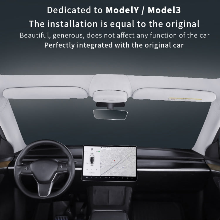 Car Ordinary Version Sunglasses Storage Box for Tesla Model 3 2019-2023