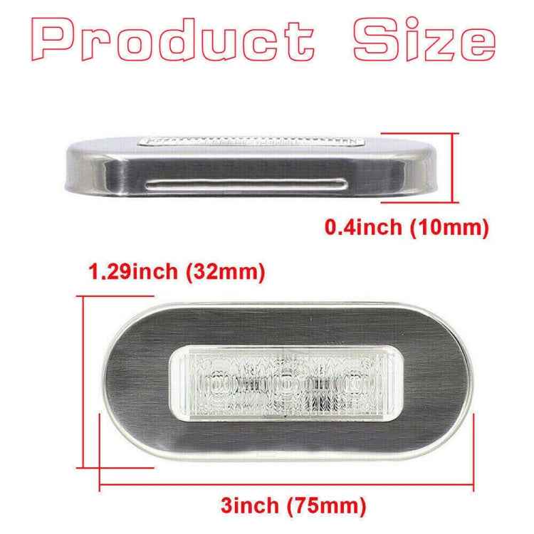 MK-056 Ship / Yacht 3 inch 12V LED Waterproof Stainless Steel Underwater Light