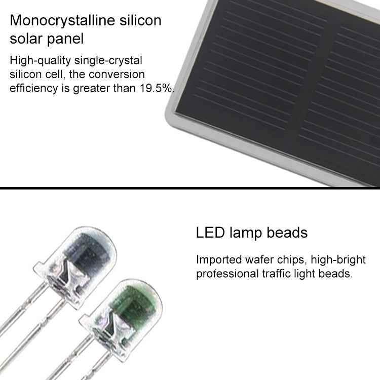 Solar Horseshoe Road Stud Light Car Guidance Light Road Deceleration Light, Flashing Bright Version