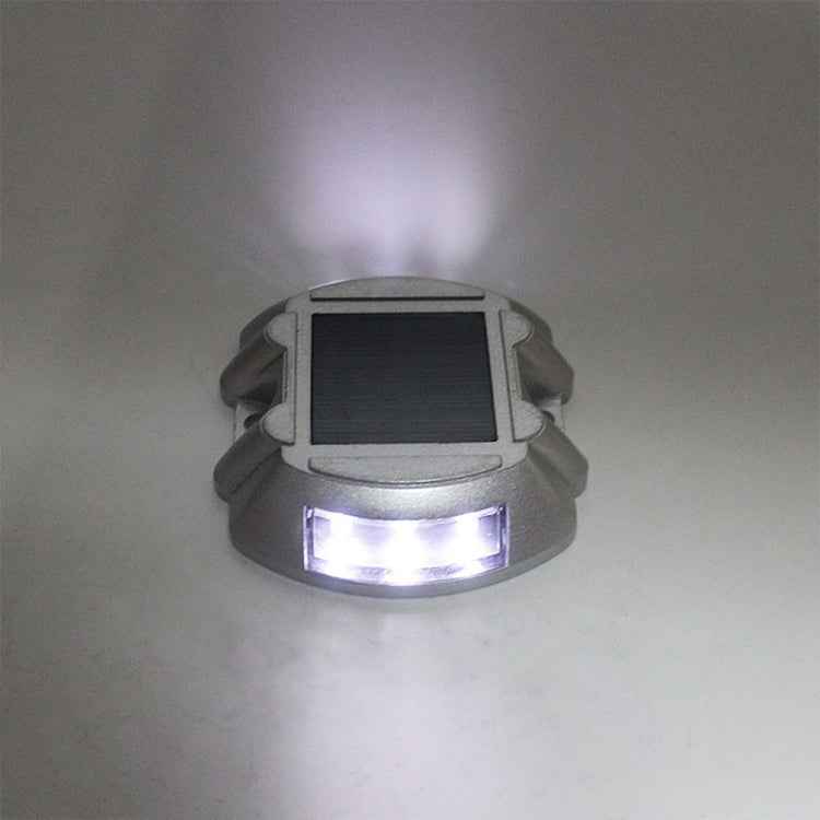 Solar Horseshoe Road Stud Light Car Guidance Light Road Deceleration Light, Flashing Bright Version