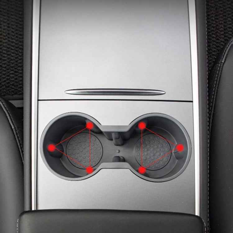 SHUNWEI SD-1054 Car Water Cup Holder for Tesla Model 3 / Y 2021-2022