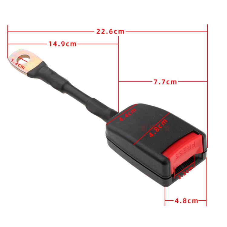 Car Front Seat Seat Belt Clip 20cm Extension Buckles Connector