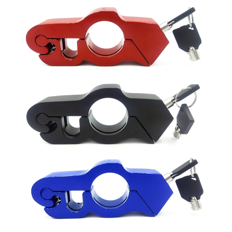 Motorcycle Aluminum Alloy Throttle Handle Lock, Throttle Handle Lock (Black), Throttle Handle Lock (Blue), Throttle Handle Lock (Red)