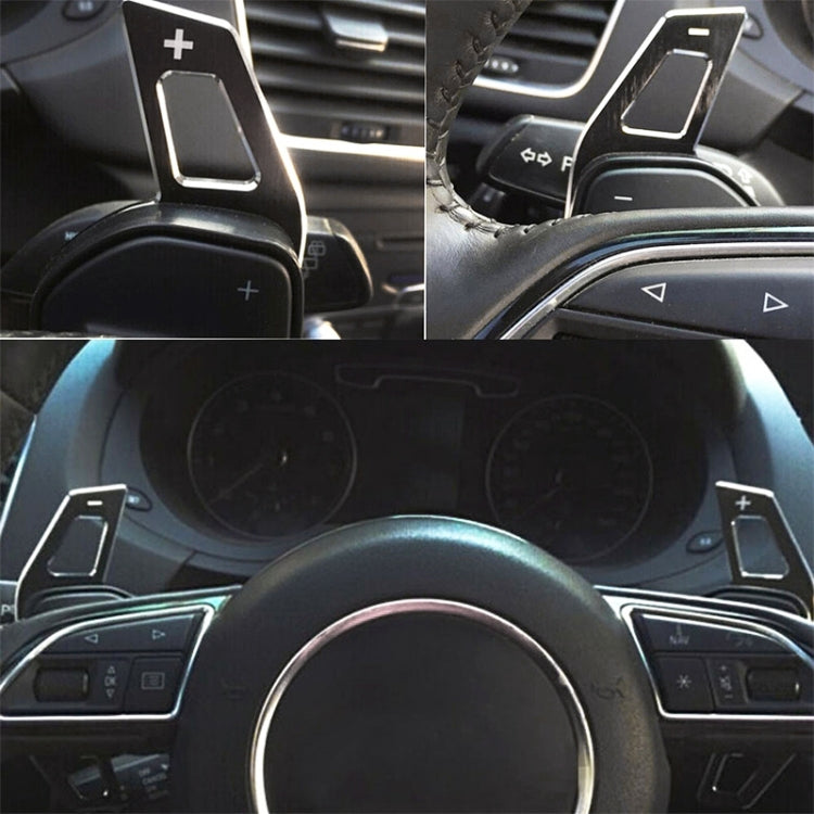 Car Modification Aluminum Paddle Shift Extensions for Audi A3 2013-2016 Steering Wheel Gear Shifters, For Audi A3 2013-2016