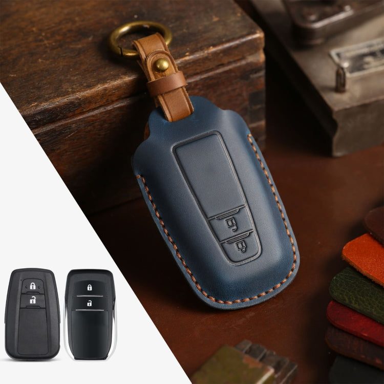 For Toyota Car Cowhide Leather Key Protective Cover Key Case, Two Keys Version, For Toyota, Two Keys Version, For Toyota , Two Keys Version, For Toyota,Two Keys Version