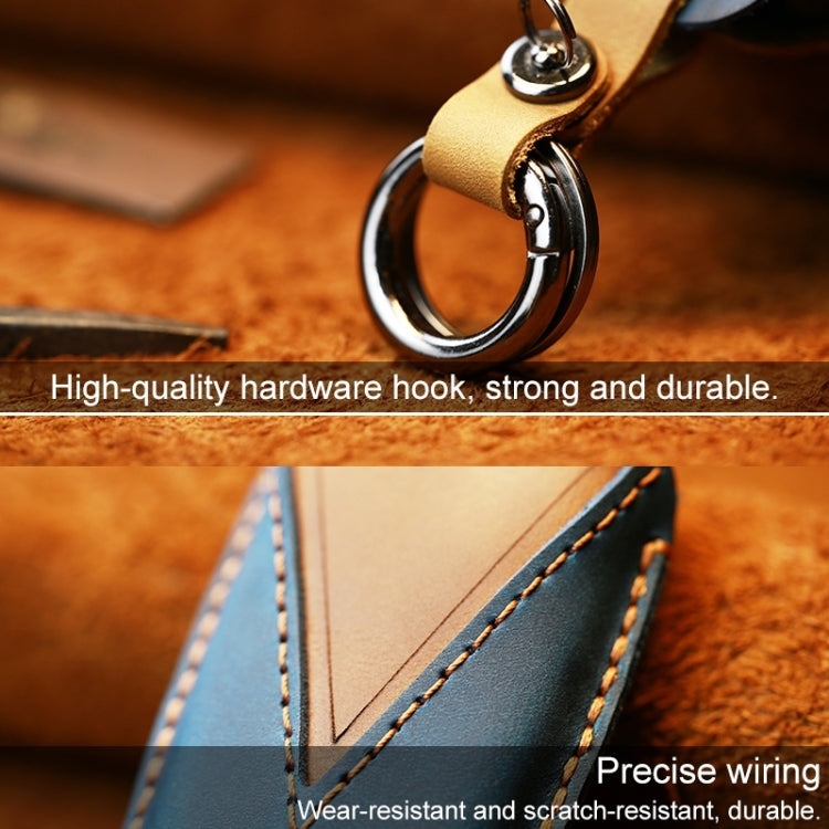 For Toyota Car Cowhide Leather Key Protective Cover Key Case, Two Keys Version, For Toyota, Two Keys Version, For Toyota , Two Keys Version, For Toyota,Two Keys Version