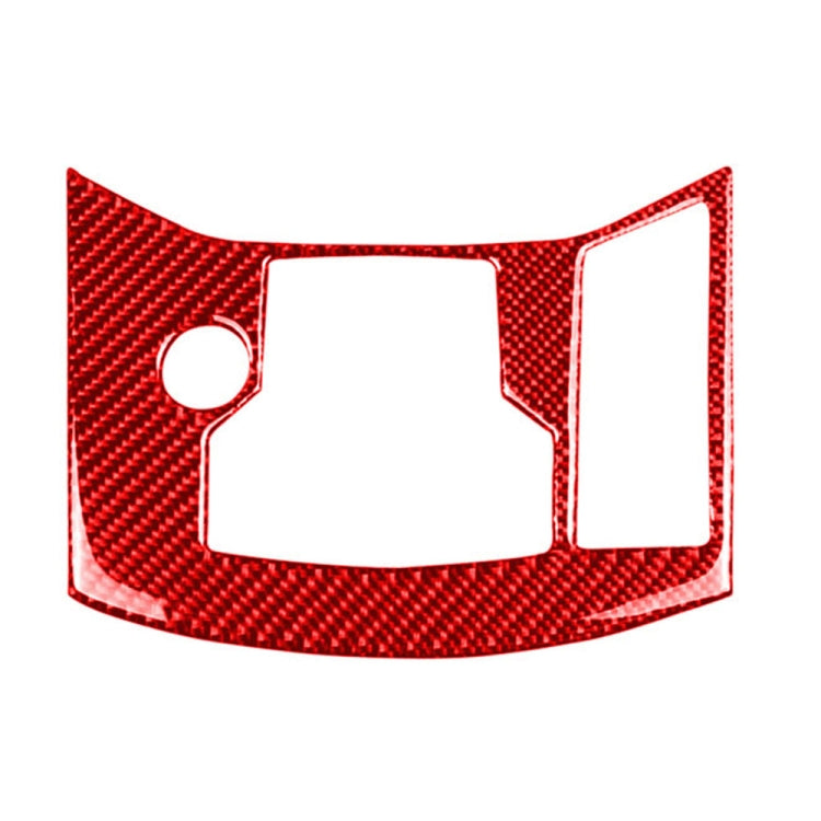 Car Carbon Fiber Handbrake Panel Decorative Sticker for Mazda CX-5 2017-2018, Right Drive, Handbrake Panel, Right Drive