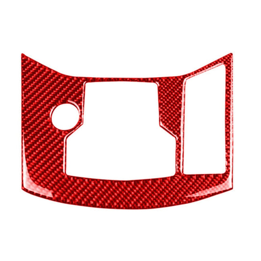 Car Carbon Fiber Handbrake Panel Decorative Sticker for Mazda CX-5 2017-2018, Right Drive, Handbrake Panel, Right Drive