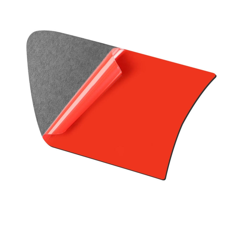 Car Carbon Fiber Inside Door Bowl Decorative Sticker for Toyota Highlander 2014-2019, Left Drive, Inside Door Bowl