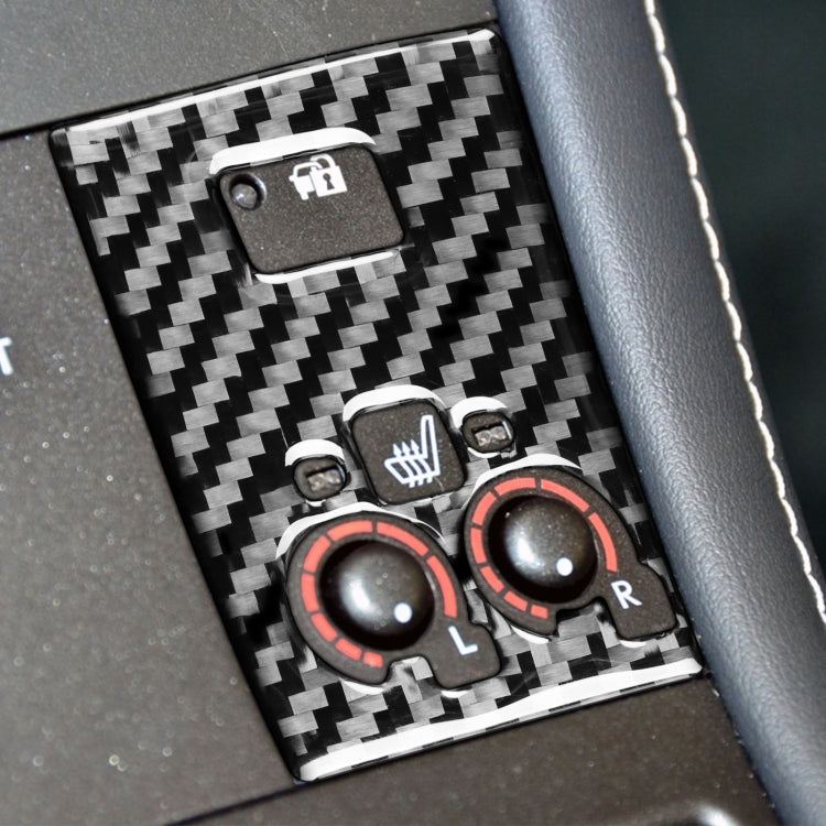 Car Carbon Fiber Sport Mode Panel B Decorative Sticker for Lexus CT 2011-2017, Left and Right Drive